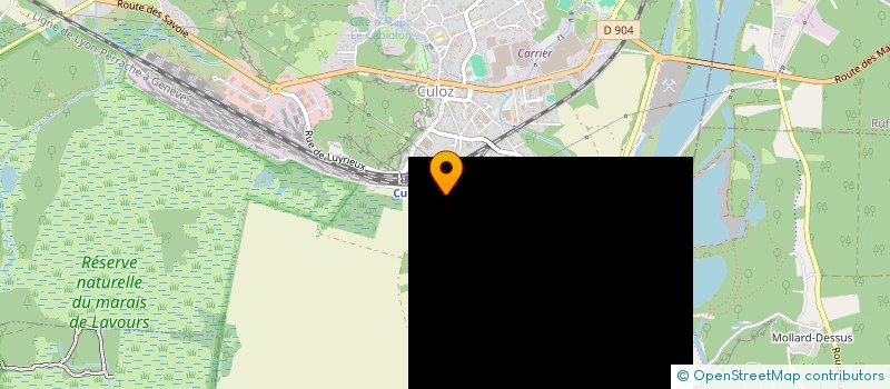 localisation de l'entreprise MONSIEUR HASAN AYLANC  CULOZ-BEON