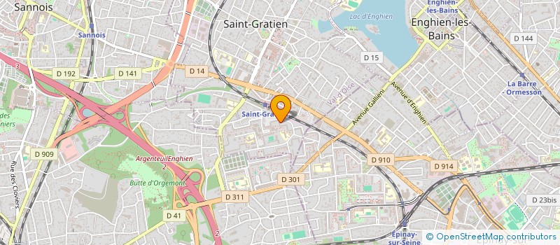 localisation de l'entreprise MONSIEUR HASAN BAHICH  SAINT-GRATIEN