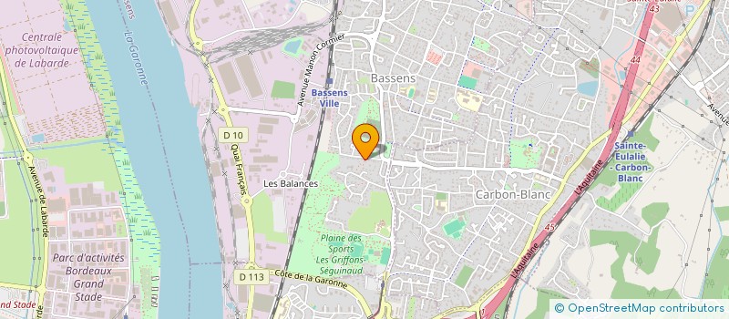 localisation de l'entreprise MONSIEUR HASAN BAL  BASSENS