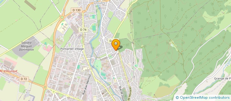 localisation de l'entreprise MONSIEUR HASAN CEYLAN  PONTARLIER