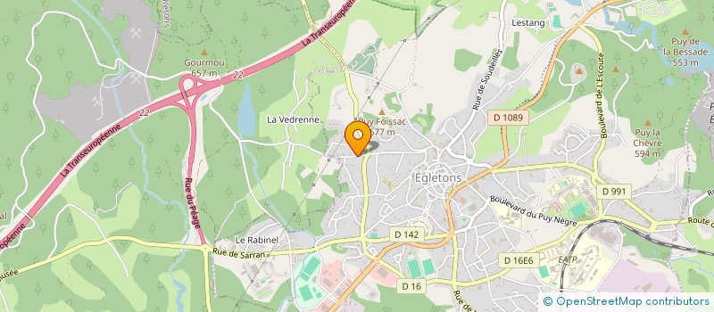 localisation de l'entreprise MONSIEUR HASAN CIMENLI  EGLETONS