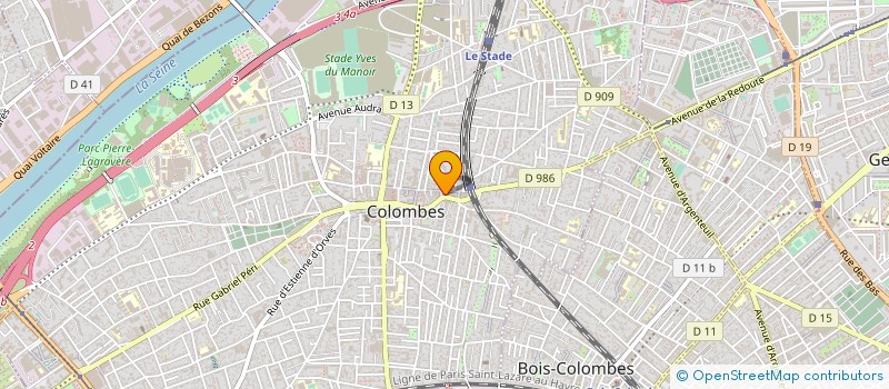 localisation de l'entreprise MONSIEUR HASAN DAGLI à COLOMBES