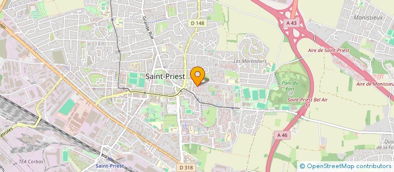 localisation de l'entreprise MONSIEUR HASAN DEGIRMENCI  SAINT-PRIEST