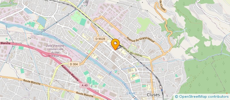 localisation de l'entreprise MONSIEUR HASAN DEMA  CLUSES