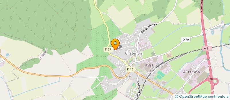 localisation de l'entreprise MONSIEUR HASAN EFE  CHATENOIS