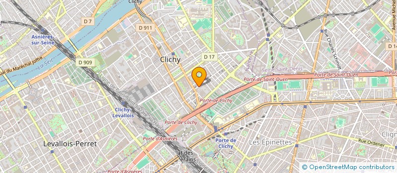 localisation de l'entreprise MONSIEUR HASAN GUETTAF à CLICHY