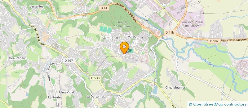 localisation de l'entreprise MONSIEUR HASAN GUMUS  VIENNE