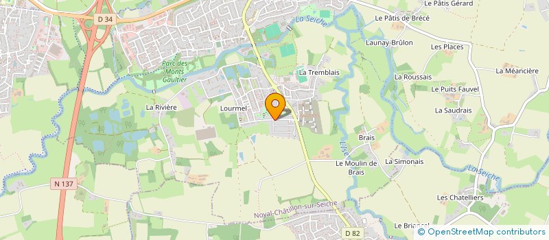 localisation de l'entreprise MONSIEUR HASAN GUNES à NOYAL-CHATILLON-SUR-SEICHE