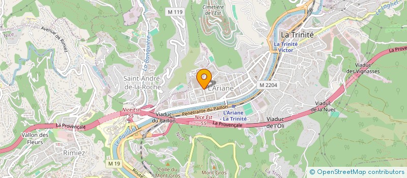 localisation de l'entreprise MONSIEUR HASAN HABASH à NICE