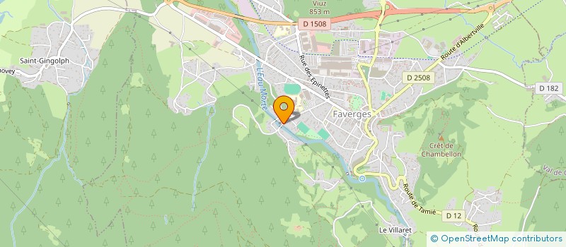 localisation de l'entreprise MONSIEUR HASAN INCE  ANNEMASSE