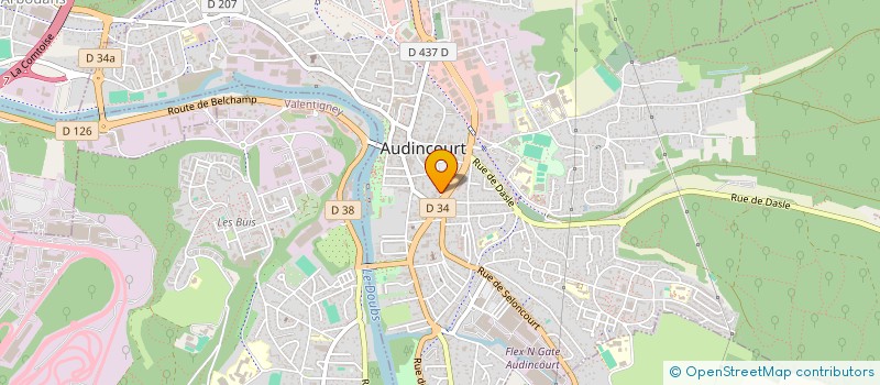 localisation de l'entreprise MONSIEUR HASAN ISBILIR à VALENTIGNEY