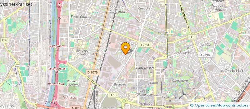 localisation de l'entreprise MONSIEUR HASAN KARABORKLU  GRENOBLE