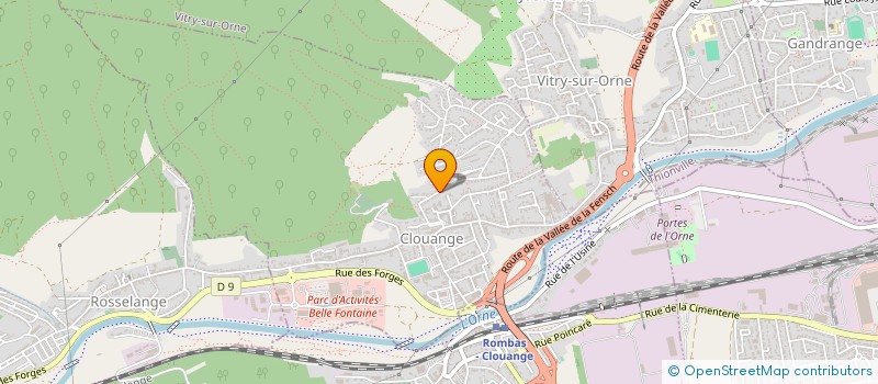 localisation de l'entreprise MONSIEUR HASAN KARACAM  CLOUANGE