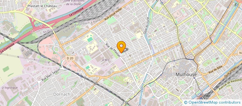 localisation de l'entreprise MONSIEUR HASAN KARAMEMIS  MULHOUSE