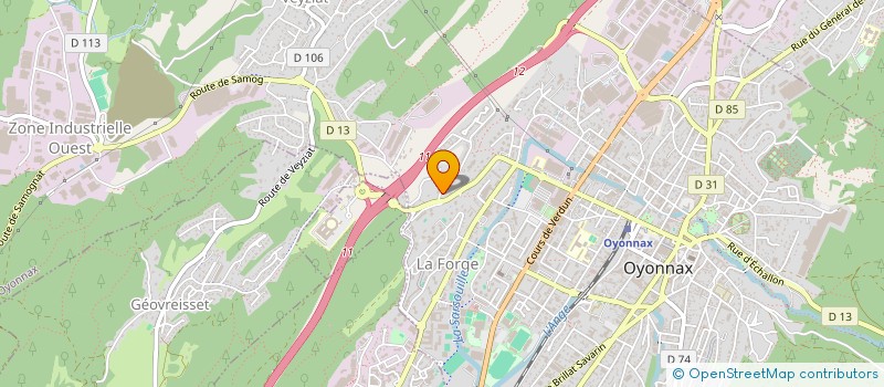 localisation de l'entreprise MONSIEUR HASAN KARATAS à OYONNAX
