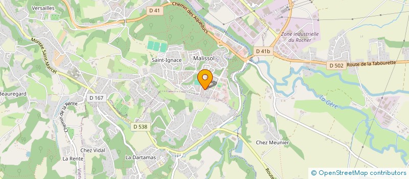 localisation de l'entreprise MONSIEUR HASAN KIR  VIENNE