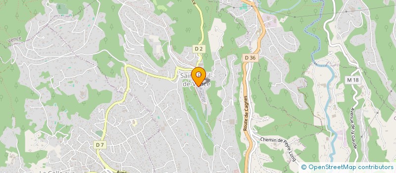 localisation de l'entreprise MONSIEUR HASAN KONUKCU à SAINT-PAUL-DE-VENCE