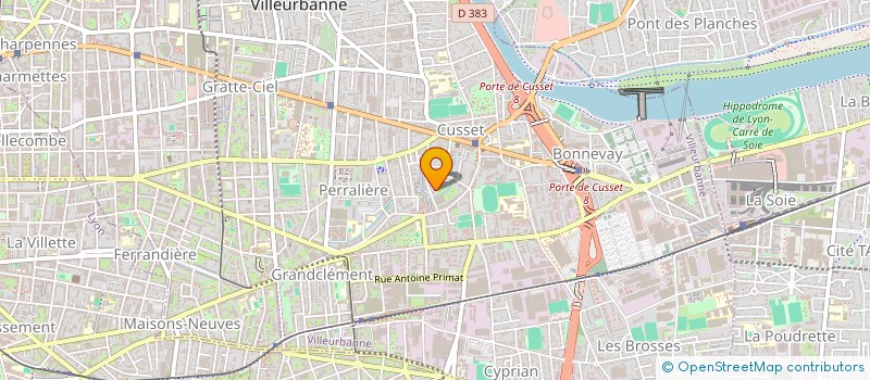 localisation de l'entreprise MONSIEUR HASAN LALE  VILLEURBANNE