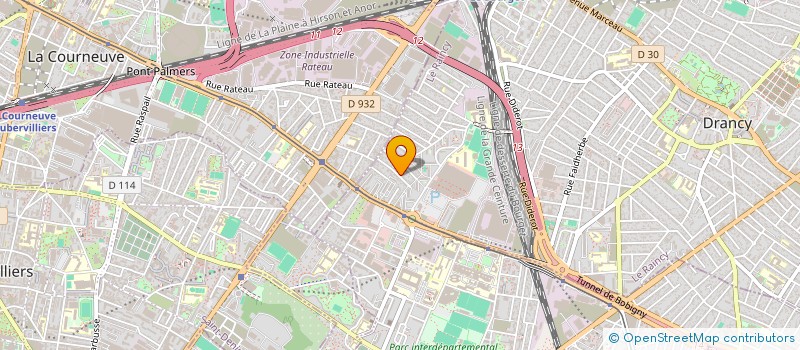 localisation de l'entreprise MONSIEUR HASAN MAHAMUDUL à LA COURNEUVE