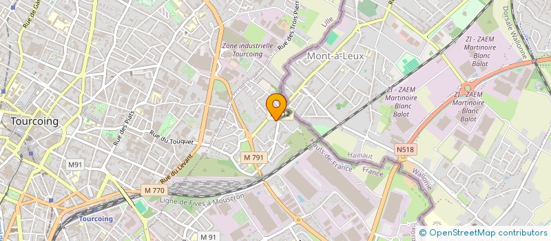 localisation de l'entreprise MONSIEUR HASAN OGUZ  WATTRELOS