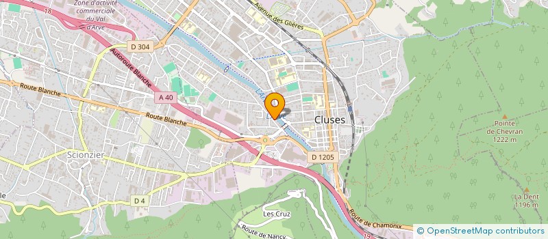 localisation de l'entreprise MONSIEUR HASAN OMIC à CLUSES