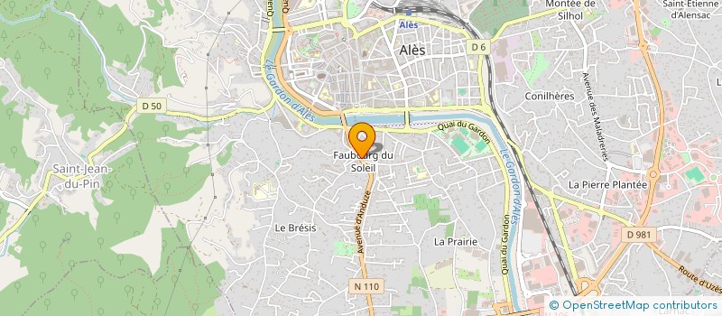 localisation de l'entreprise MONSIEUR HASAN OSMANOV à ALES