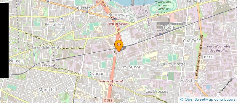 localisation de l'entreprise MONSIEUR HASAN OZEL  VILLEURBANNE