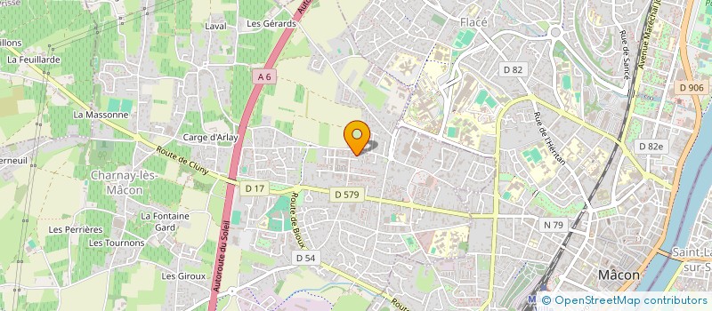 localisation de l'entreprise MONSIEUR HASAN OZTURK à CHARNAY-LES-MACON