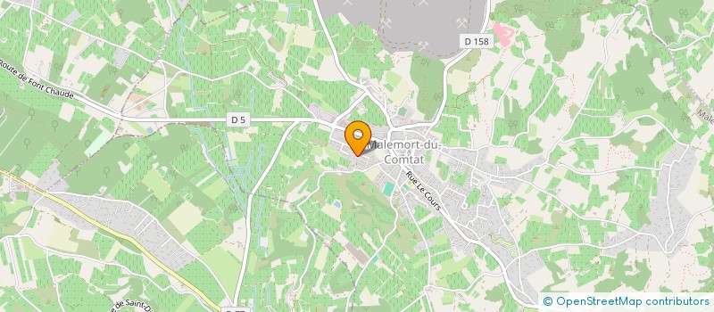 localisation de l'entreprise MONSIEUR HASAN PERK  MALEMORT-DU-COMTAT