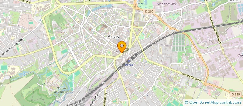 localisation de l'entreprise MONSIEUR HASAN SEZER à ARRAS