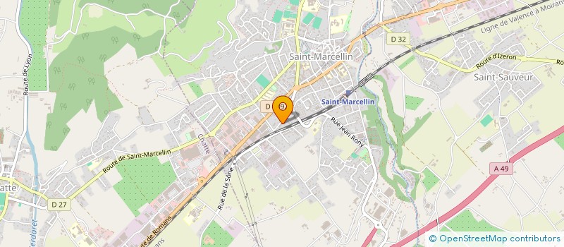 localisation de l'entreprise MONSIEUR HASAN TEKIN à SAINT-MARCELLIN