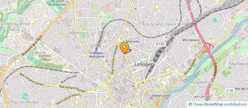 localisation de l'entreprise MONSIEUR HASAN TOSUN à LIMOGES