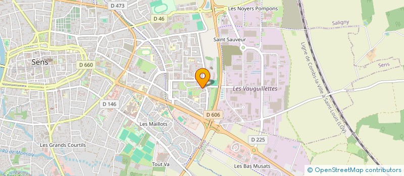 localisation de l'entreprise MONSIEUR HASAN TURAN  SENS