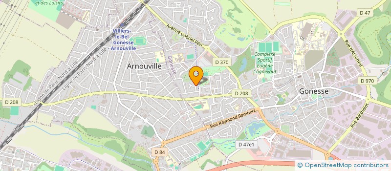 localisation de l'entreprise MONSIEUR HASAN ULAS à GONESSE