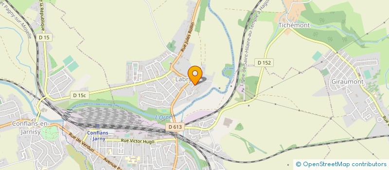 localisation de l'entreprise MONSIEUR HASAN YAGLIYURT  LABRY