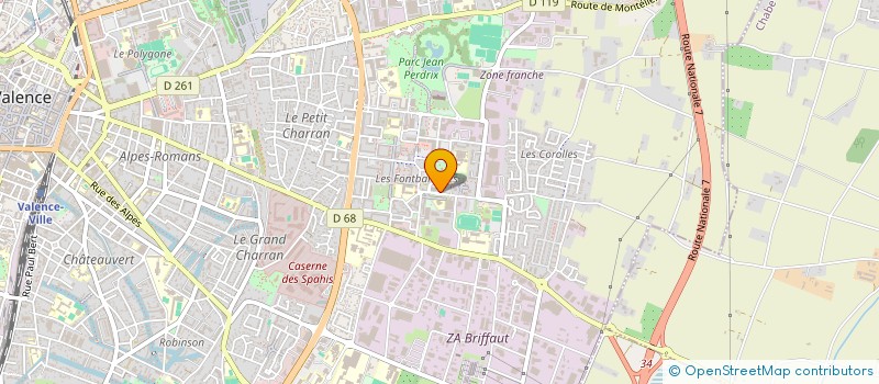 localisation de l'entreprise MONSIEUR HASAN YENICE à VALENCE