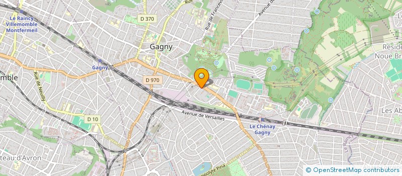 localisation de l'entreprise MONSIEUR HASAN YILDIRIM  GAGNY