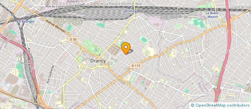 localisation de l'entreprise MONSIEUR HASAN YILMAZ à DRANCY