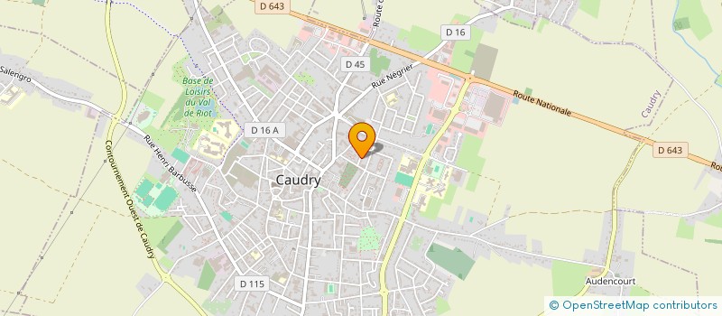 localisation de l'entreprise MONSIEUR HASANE EL BAKRI  CAUDRY