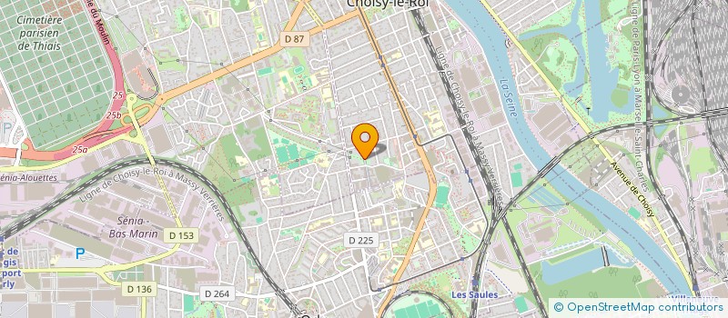 localisation de l'entreprise MONSIEUR HASANE LOUIZI à CHOISY-LE-ROI