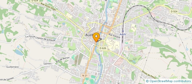 localisation de l'entreprise MONSIEUR HASANE SALIHI  AUCH