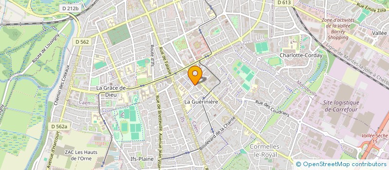 localisation de l'entreprise MONSIEUR HASBI KAYA à CAEN