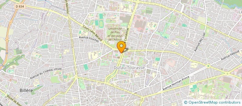 localisation de l'entreprise MONSIEUR HASEEBULLAH NABIZADA à PAU