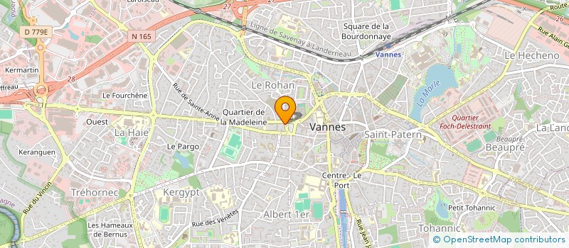 localisation de l'entreprise MONSIEUR HASEEBULLAH SAFI à VANNES