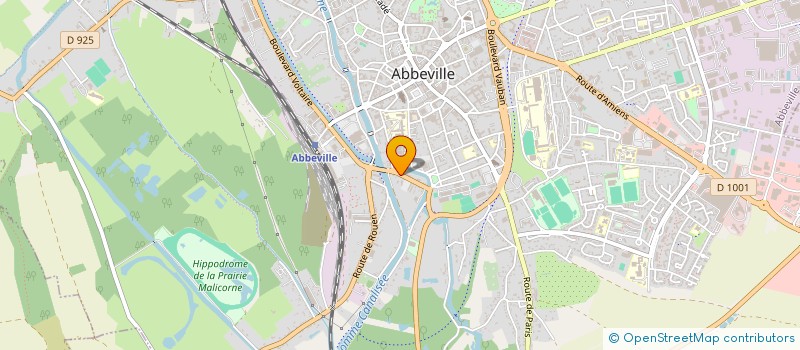 localisation de l'entreprise MONSIEUR HASEEM ALI à ABBEVILLE