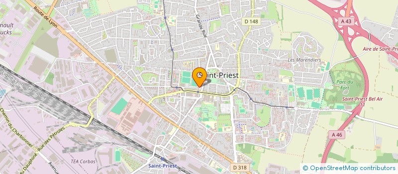 localisation de l'entreprise MONSIEUR HASEN CHEWAY  SAINT-PRIEST