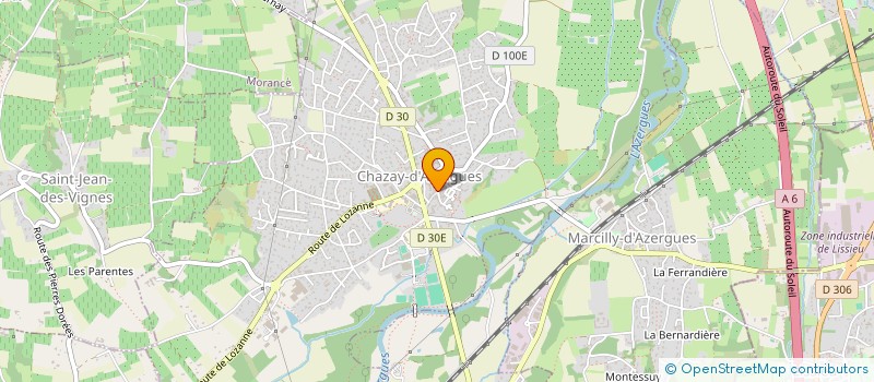 localisation de l'entreprise MONSIEUR HASEN SELLAL  CHAZAY-D'AZERGUES