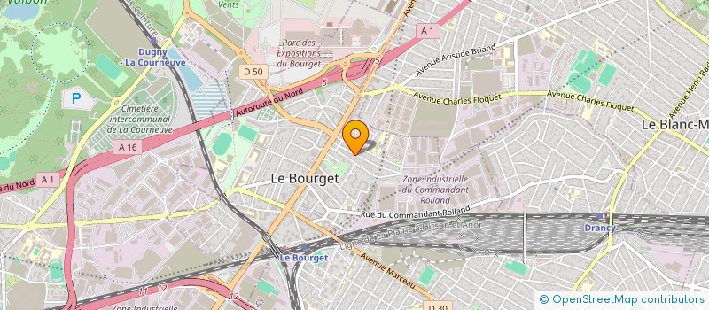 localisation de l'entreprise MONSIEUR HASHAMKHAN NASREE à LE BOURGET