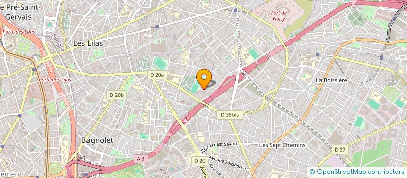 localisation de l'entreprise MONSIEUR HASHEM KELLAH  MONTREUIL