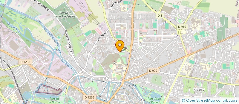 localisation de l'entreprise MONSIEUR HASHMAT AHADI  AMIENS